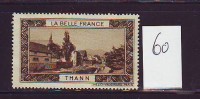 FRANCE. TIMBRE. VIGNETTE. CINDERELLA. LA BELLE FRANCE.............THANN - Turismo (Vignette)