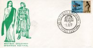 Greek Commemorative Cover- "Epidavros Festival Epidavrou- 3.9.1977" Postmark - Maschinenstempel (Werbestempel)