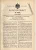 Original Patentschrift - P. Forster In Altenwald B. Saarbrücken , 1901 , Schraubstock , Werkstatt !!! - Tools