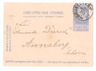 1855 BELGIO BELGIQUE CARD INTERO POSTALE Postal-stationary - Kartenbriefe