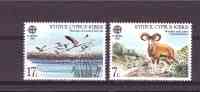 CYPRUS  1986  Europa Cept Unificato Cat. N° 651/52  Mint Never Hinged ** - 1970