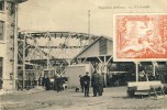 CARTE POSTALE  EXPOSITION NANCY 1909    AVEC VIGNETTE # ERINNOPHILIE - Autres & Non Classés