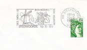 1980 France 59 Steenvoorde Windmill Moulin A Vent Mulino A Vento Windmuhle - Molens