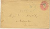 #U35 3-cent 1861 US Postal Stationery Entire Envelope - ...-1900