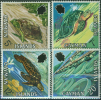 Cayman Islands 1971, Turtle, Michel 282-85, MNH 16883 - Schildpadden