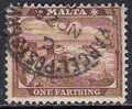 MALTA 1899 1f BROWN Nº 12 - Malta (...-1964)