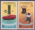 EUROPA  - GUERNESEY 1979 - Yvert N° 184/185 - NEUFS SANS CHARNIERE - 1979