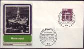 GERMANY - OIL PLATFORM - FDC  - 1975 - Petróleo