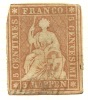 SWITZERLAND 1854 5 Rp Yellow-brown Berne II Zum 22C SG 33, Michel 13llAyn #AF72 - Oblitérés