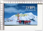 PETER I  ANTARTICA EXPEDITION   - 1994  -    3 YOPI     -  KENWOOD   -  Carte Double  - - TAAF : Franz. Süd- Und Antarktisgebiete