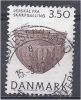 DENMARK 1992 Re-opening National Museum, Copenhagen - 3k50  Skarpsalling Earthenware Bowl FU - Usati