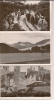 ### Lettre Postale Oblitérée écrite Contenant 6 Vues Des Galles Du Nord Au Royaume Uni, 1954 - Caernarvonshire