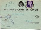 1945 LETTERA CON ANNULLO CAPURSO  BARI - Marcophilie