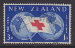 New Zealand 1959 Mi. 385     3 P + 1 P Red Cross Rotes Kreuz Croix Rouge - Gebruikt
