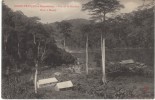 Kouilou French Congo, Repulbic Of Congo, Village On River, Niari To Mandji, C1900s Vintage Postcard - Sonstige & Ohne Zuordnung