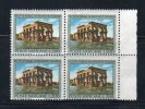 Vaticano / Vatican City  / Vatikan / 1964  - -SALVAGUARDIA DEI MONUMENTI QUARTINA DENTELLATURA SPOSTATA--**MNH / VF - Variétés & Curiosités