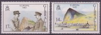 EUROPA  - GIBRALTAR 1982 - Yvert N° 458/459 - NEUFS SANS CHARNIERE (2) - 1982