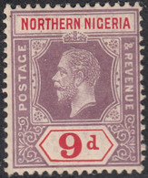 Northern Nigeria MH Scott #47 9p George V - Nigeria (...-1960)