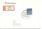 1966 Freimarken Brandenburger Tor Mi 290 / Sc 9N255 / YT 261 Brief/lettre/letter - Brieven En Documenten