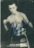 Photo Dédicacée Pascal Delfosse Champion Du Monde Kick Boxing Sport Boxe Boxeur Signature Autographe - Autografi