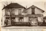 CPA 91 VIGNEUX SUR SEINE LE BUREAU DE TABAC PLACE ANATOLE FRANCE Rare - Vigneux Sur Seine