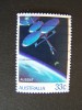 THEME ESPACE SATELLITE AUSSAT AUSTRALIE AUSTRALIA - Oceania