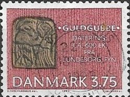 DENMARK 1993 Danish Treasure Trove. Guldgubber - 3k75 - Funen Guldgubber FU - Usati