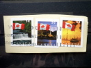 Canada - 2004 - Mi.Nr.2229,2230,2231 - Used - National Flag - Definitives - Self-adhesive - On Paper - Usados