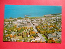 Munising MI  Aerial View  Of City Early Chrome   === Ref 496 - Autres & Non Classés