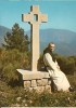 Ardèche-abbaye Notre Dame Des Neige-la Croix Du Pal De La Felgère-moine-cpm - Monumente