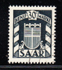 Saar Used Scott #O28 30c Arms - French Protectorate - Dienstmarken