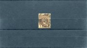 1891-96 Greece- "Small Hermes" 3rd Period (Athenian)- 1 Lepton Red-brown UsH, Perforation 11 1/2 - Used Stamps