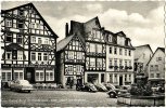 Hachenburg Im Westerwald - Alter Markt Mit Brunnen - & Old Cars, Beetle - Hachenburg