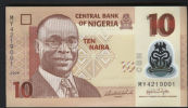 NIGERIA  : Banconota 10 Naira 2009  - FDS - Nigeria