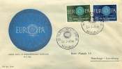 1960  Europa CEPT    Cachet Thill - FDC