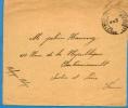 BELGIQUE : Enveloppe Ayant Circulé En Franchise Vers CHATEAURENAULT (FR) (08.10.1915) - Occupation Allemande