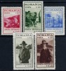 Romania B26-30 Mint Hinged Boy Scout Semi-Postal Set Of 1931 - Ongebruikt