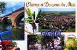 34 GIGNAC, Vues Multiples, Olives, Poterie,chaise,coquelicots, Chapeau De Paille - Gignac