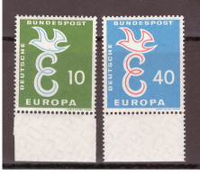 Deutschland / Germany / Allemagne 1958 Satz/set EUROPA ** - 1958