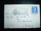 LETTRE MIGNONNETTE TP MARIANNE DE MULLER 20 F OBL. MECANIQUE 2-1-1958 ROMORANTIN (41 LOIR ET CHER) - Tariffe Postali