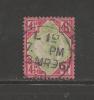 UNITED KINGDOM 1887 Used Stamp Victoria 4 1/2p Red-yellow Green Nr. 92 - Oblitérés