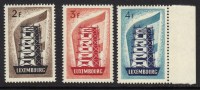 EUROPA, CEPT, 1956. COB: 600, LUXEMBOURG, 514/6,  XX.  (685) - 1956