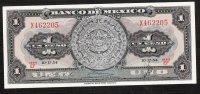 MEXICO   P56a   1 PESO  10.2.1954 #EF        UNC. - Mexico