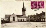 22 - LANVOLLON - Place Et Eglise - Lanvollon