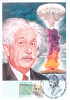 ALBERT EINSTEIN, 2004, CM. MAXI CARD, CARTES MAXIMUM, ROMANIA - Albert Einstein