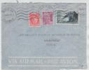 France Air Mail Cover Sent To Sweden Paris 2-3-1949 - 1927-1959 Storia Postale