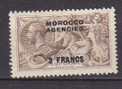 P3529 - BRITISH LEVANT MOROCCO FRENCH OFFICES Yv N°10 * - Levant Britannique