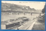 CPA - RHONE - LYON - QUAI DU RHÔNE - PONT & COTEAU DE SAINT CLAIR - LES LAVOIRS - Petite Animation - E.J.L.  / 319 - Lyon 4