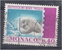 MONACO 1970 Protection Of Baby Seals FU - Gebruikt