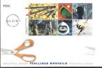 Finlande FDC Avec Bloc De 6 Du Carnet Design Industriel De 1999 N°1459/1464 - FDC